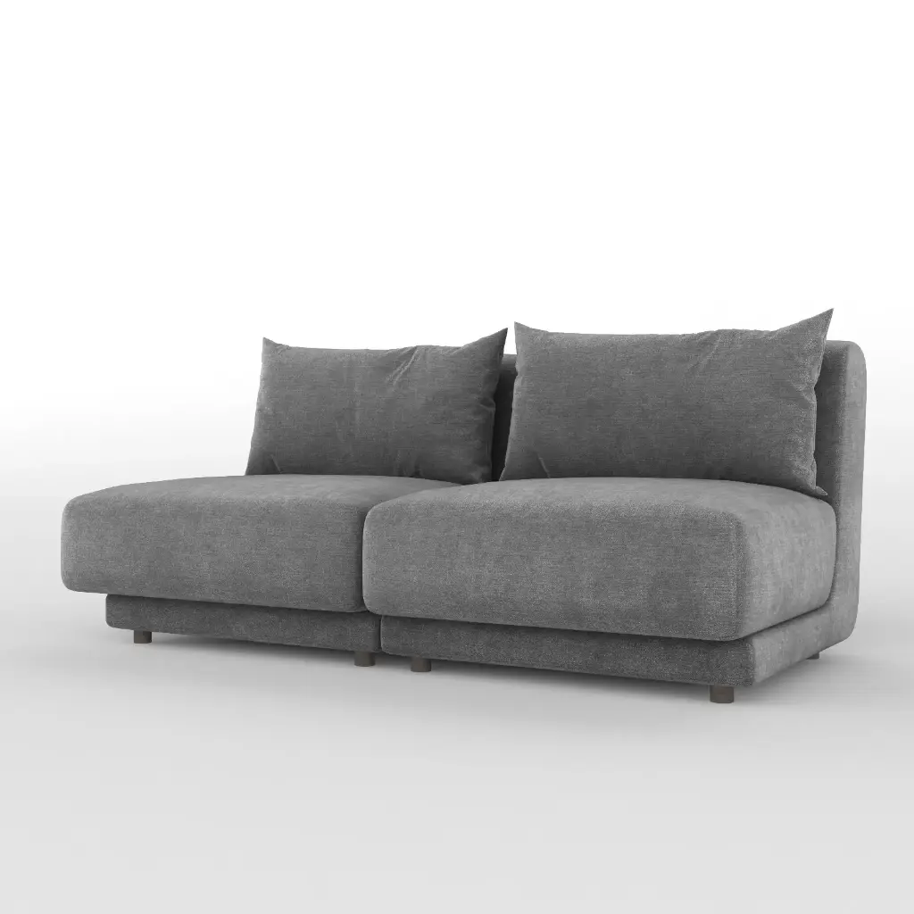 Sink into a Cloud Couple Sofa