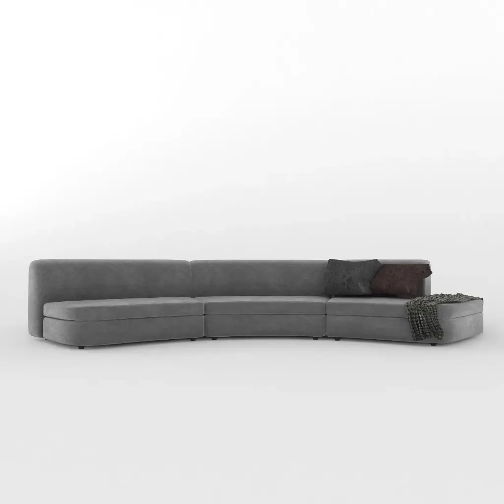 Velvet Huddle Sofa