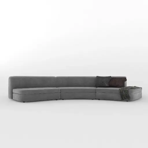 Velvet Huddle Sofa